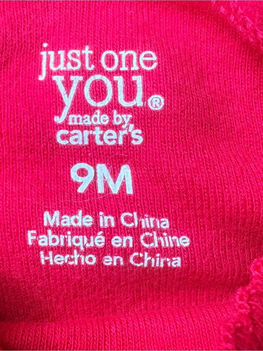 Carter's Red Long-Sleeve Baby Bodysuit with Heart Graphic